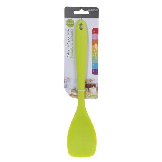 L.Gourmet,11.25"L Silicone Spoonula Lime Green, t.o.c.