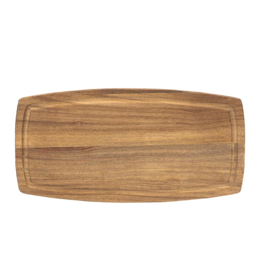 L.Gourmet Acacia Wood Serving / Cutting Board, 14" x 7", wrap card