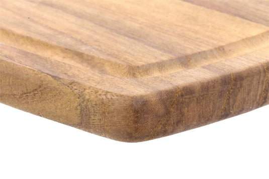 L.Gourmet Acacia Wood Serving / Cutting Board, 14" x 7", wrap card