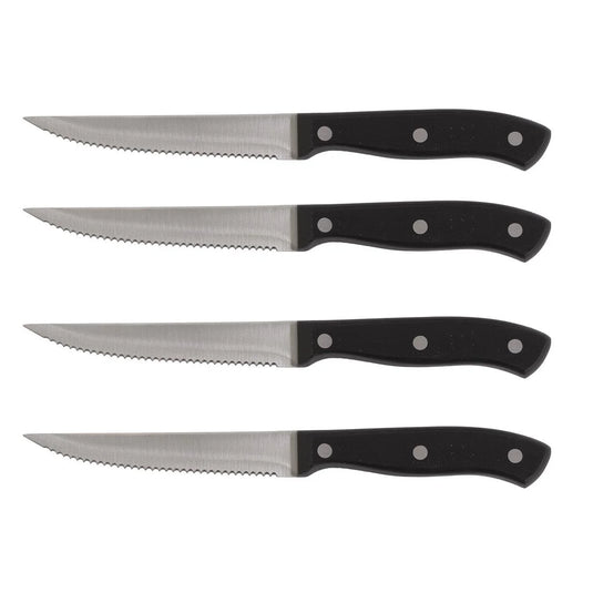 L.Gourmet 4-pc Steak Knives Set, window box