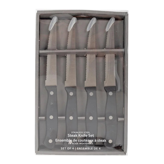 L.Gourmet 4-pc Steak Knives Set, window box