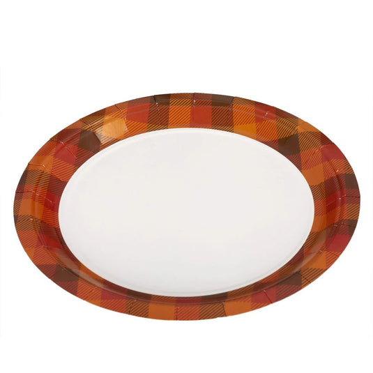 EAT, DRINK & BE thankful Paper Plates