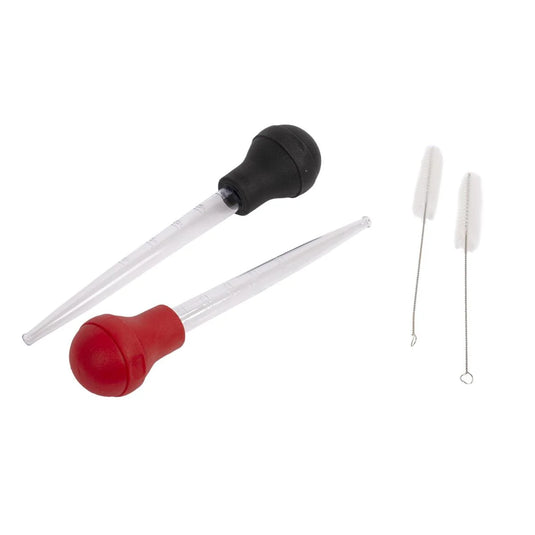 L.Gourmet Turkey Baster w/Brush, header card