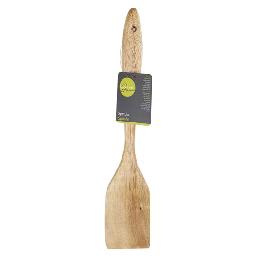 L. Gourmet Kitchen Wdn. Spatula, 6.2 x 30cm, hangtag