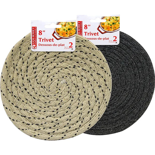 Woven Trivet 2Pc