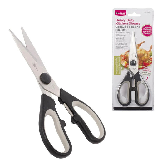 Luciano Heavy Duty Kitchen Shears, clamshell