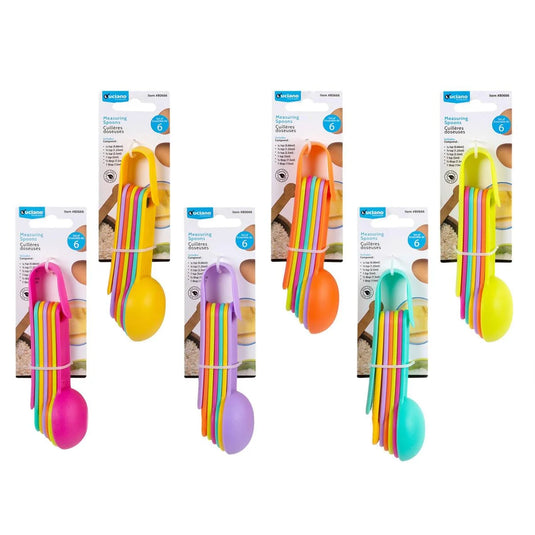 Luciano, 6-pc Measuring Spoon Set, hang card (CS)