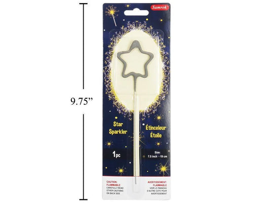 Star Sparkler, Blister Card Star Sparkler, Blister Card
