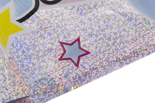 Let's Party, Foil Happy Bday Banner 8.5' x 8"