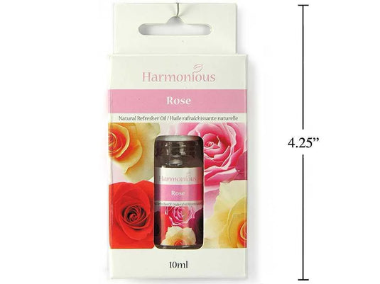 10ml Natural Refresher Oil, Rose Fragrance header sleeve