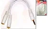 0.3FT 3.5MM HEADPHONE SPLITTER