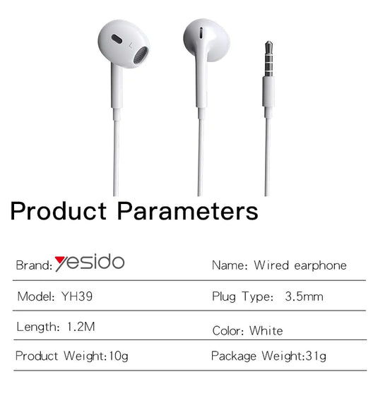 3.5mm Wired Earphone