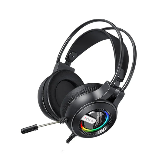 Gaming Headset with comfortable metal earing