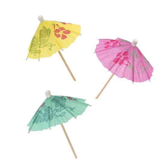 Luciano 12-pc Umbrella Party Pick, b/c