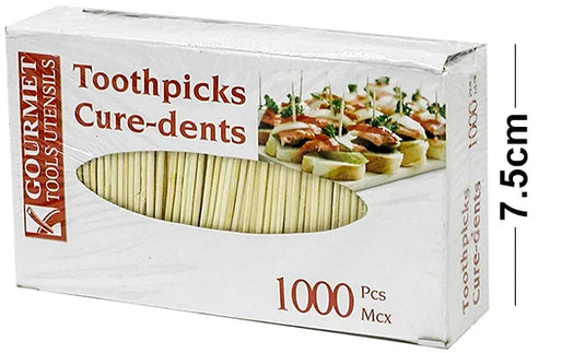 Bamboo Toothpick 1000 Pcs