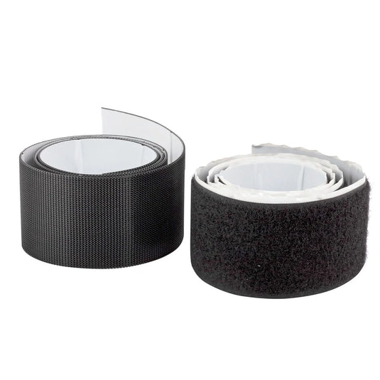H.E. Hook & Loop Fasteners 50mmx31.5", Strong hold, Col. box