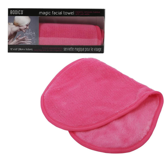 Bodico, Magic Facial Towel Cosmetic Remover, pink, cbx
