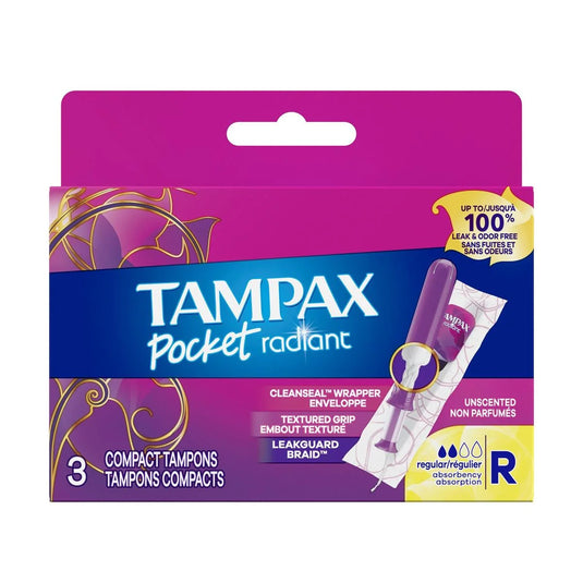P&G, TAMPAX Compact Tampons Pocket Radiant