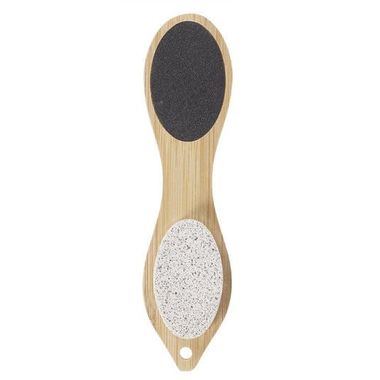 Bodico, Wood 4-in-1 Pedicure Brush, Shrink Wrap& h/t