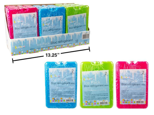 Luciano 2pk 200ml Slim Freezing Packs