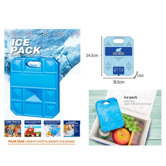 Luciano 1kg Heavy Duty Ice Pack w/ Handle, 7.4"x9.72"
