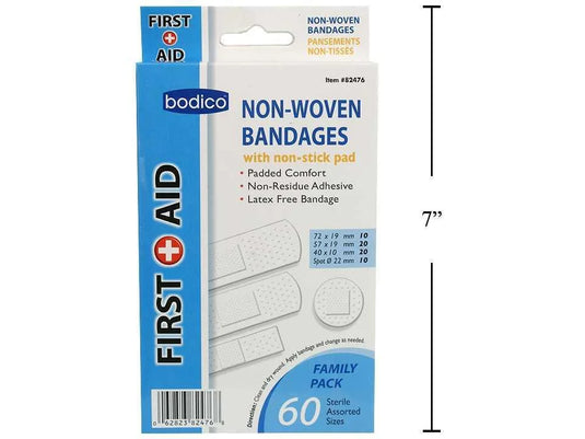 Bodico 60-pc Non-woven Bandages
