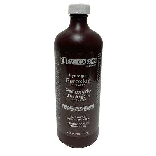 EVE CARON PEROXYDE D'HYDROGÈNE 3% HYDROGEN PEROXIDE 450ml BOTTLE