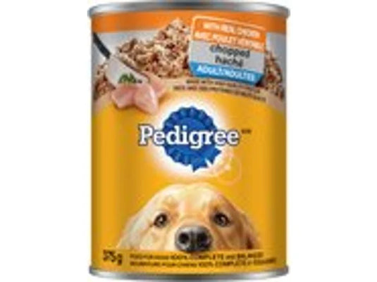 Pedigree With Real Chicken Chopped Food For Adult Dogs 375g