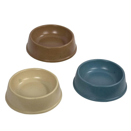 Paws 26oz Bamboo Fiber Pet Bowl, 8.5"Dia.x2.75"H, 3/c,