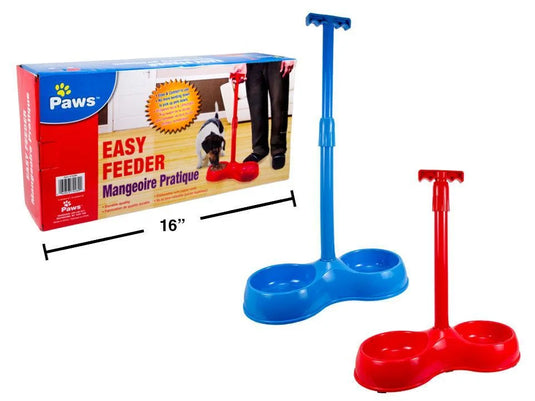PAWS Easy Feeder, 2/col, c/box PAWS Easy Feeder