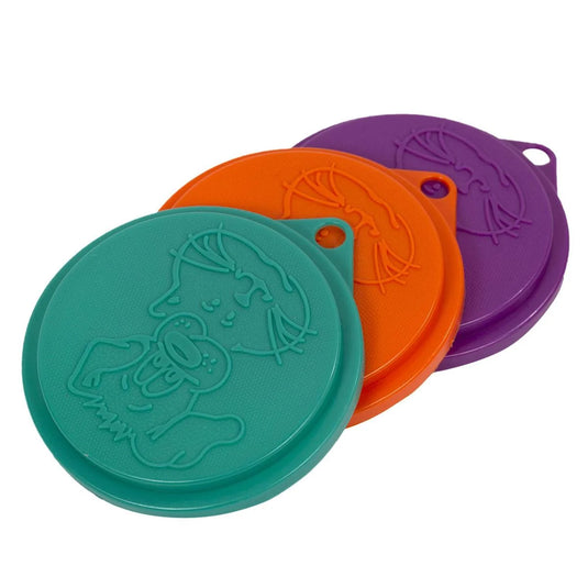 PAWS, 3pc Pet Can Cover, Fits 8.5/7.5/6.5cm, B/C,