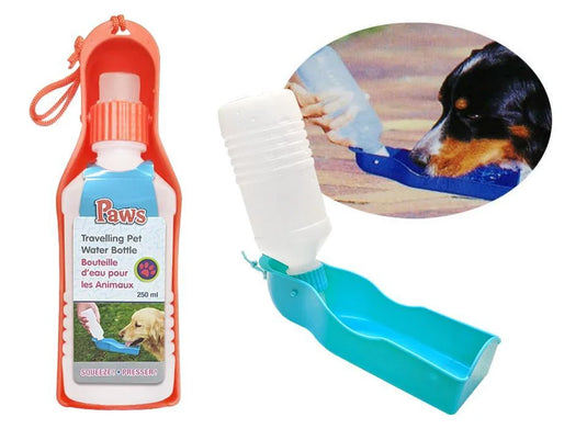 PAWS. 250ml Travelling Pet Water Bottle