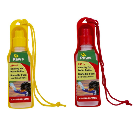 PAWS. 250ml Travelling Pet Water Bottle
