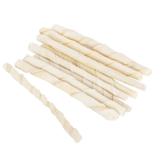 Mr.Bone. 10-pc 5" Bleached Rawhide Bone
