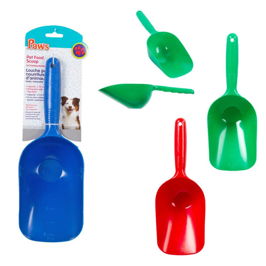 PAWS. 2.5-cup Pet Food Scoop,, tie on card