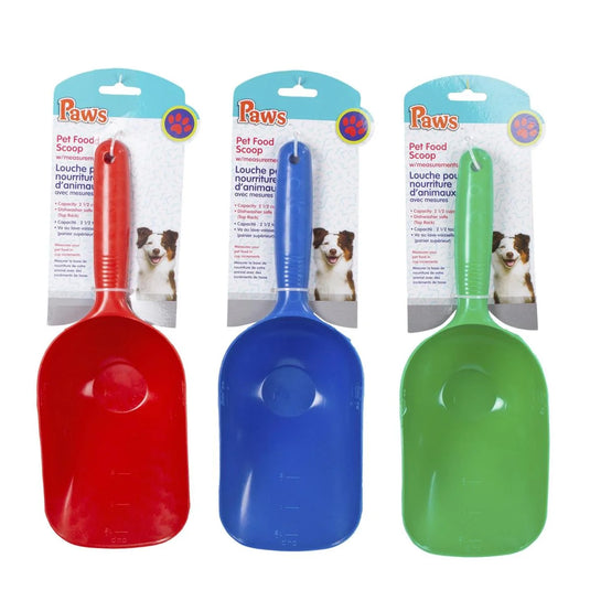 PAWS. 2.5-cup Pet Food Scoop,, tie on card