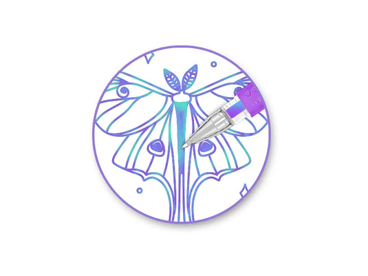 Scrapbook Gel Pens: 4/pack Acidfree Assorted PhotoSafe H) Rainbow Effects