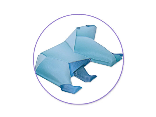 Paper Craft Sticker: 5.7"x9.8" 3D Origami Effects PVC A) Animals