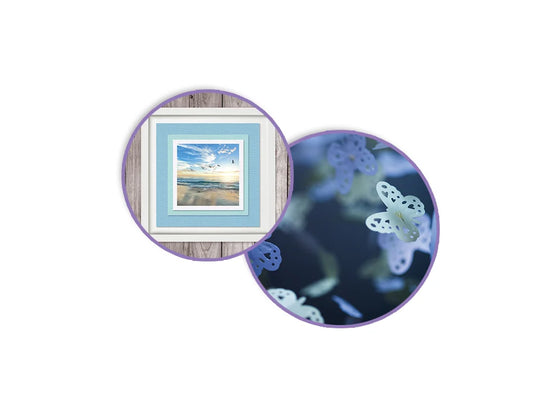 Cardstock: 6"x6" Textura Select Packs L) Sky