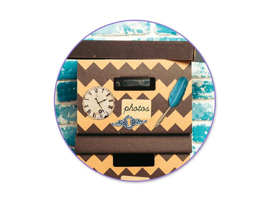 Paper Pads: 4.1"x5.8" Die Cut Pad 20 Sheets (2eax10designs) C) Turquoise