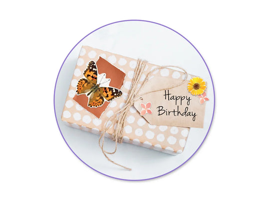 Paper Pads: 4.1"x5.8" Die Cut Pad 20 Sheets (2eax10designs) D) Sienna