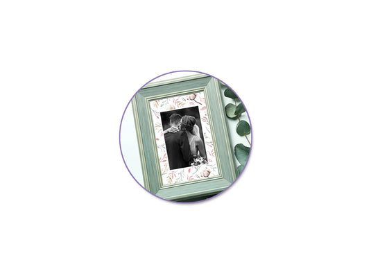 Paper Pads: 5.8"x8.2" Vellum Foil Print Stack Packs 12sheet I) Dainty