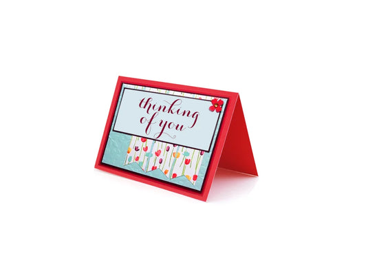 Cardmaking: 4.5"x6" Cards + Envelopes 6sets A6 K) Red