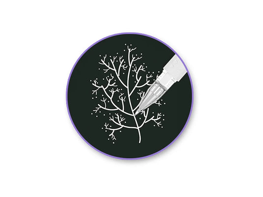 Scrapbook Gel Pens: 4/pack Acidfree Assorted PhotoSafe F) Black & White Mix