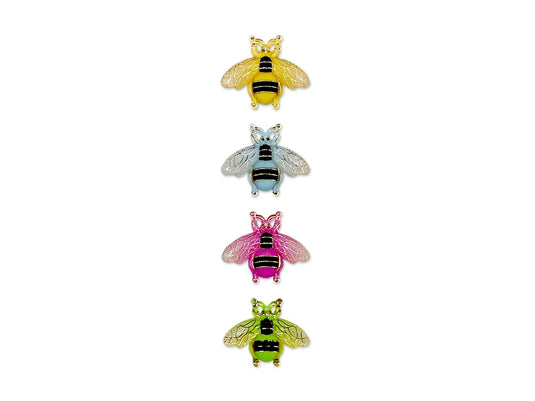 Paper Craft Emb: 3D Acrylic Foil Embellishments Peel-n-Stick A) Bee