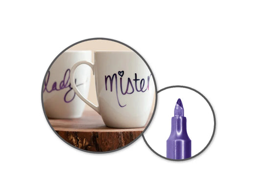 Metallic Marker: 1.2mm Fine Point G) Purple