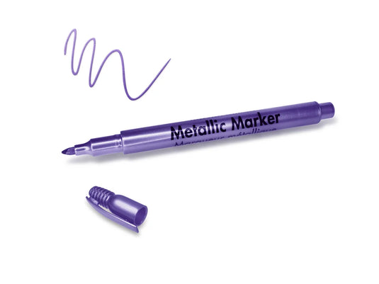 Metallic Marker: 1.2mm Fine Point G) Purple