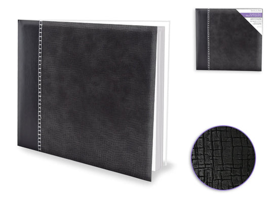 Scrapbook Album: 12"x12" PostBound w/10shts&prot D) Classic Elegance