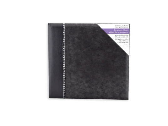 Scrapbook Album: 12"x12" PostBound w/10shts&prot D) Classic Elegance