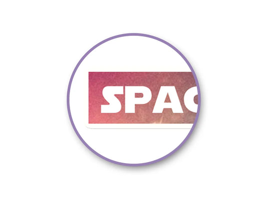 Paper Craft Sticker: 5"x12" Classic Themes 'Clear' Photo Safe N) Outer Space